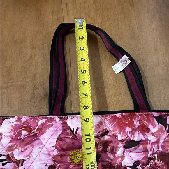 Victoria’s Secret Pink and Black Floral Tote - Picture 11 of 13